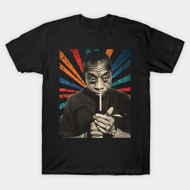 sketc vintage James Baldwin T-Shirt by ArmandoApparel